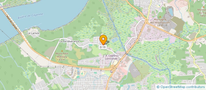 localisation de l'entreprise NOUVEAUTE ROSMERY à MATOURY
