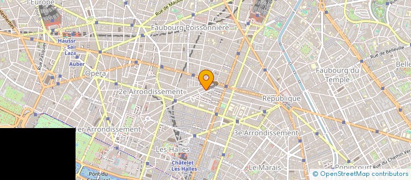 localisation de l'entreprise NOUVEAUTES DU CAIRE à PARIS