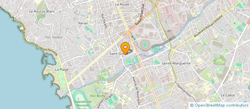 localisation de l'entreprise NOUVEAUTES ET APPLICATIONS TECHNIQUES à MARSEILLE
