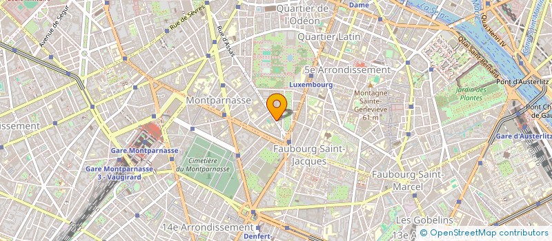 localisation de l'entreprise NOUVEAUX ASPECTS DERMATOLOGIE à PARIS
