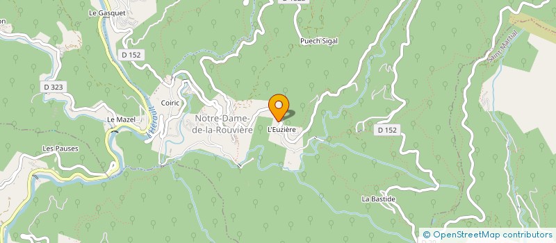 localisation de l'entreprise NOUVEAUX CHAMPS DU LANGUEDOC  VAL-D'AIGOUAL