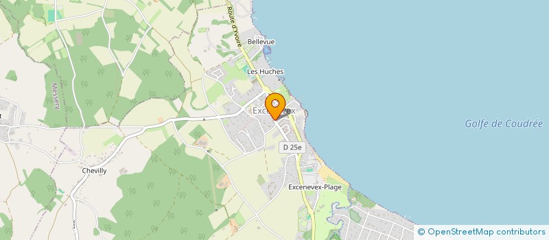 localisation de l'entreprise NOUVEAUX DECORS  EXCENEVEX