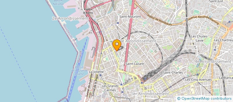 localisation de l'entreprise NOUVEAUX ECOLO RASSEMBL NATURE ANIMAUX à MARSEILLE