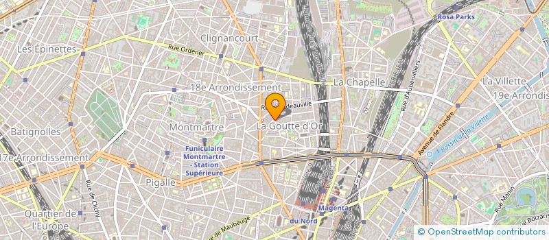 localisation de l'entreprise NOUVEAUX ESPACES à PARIS