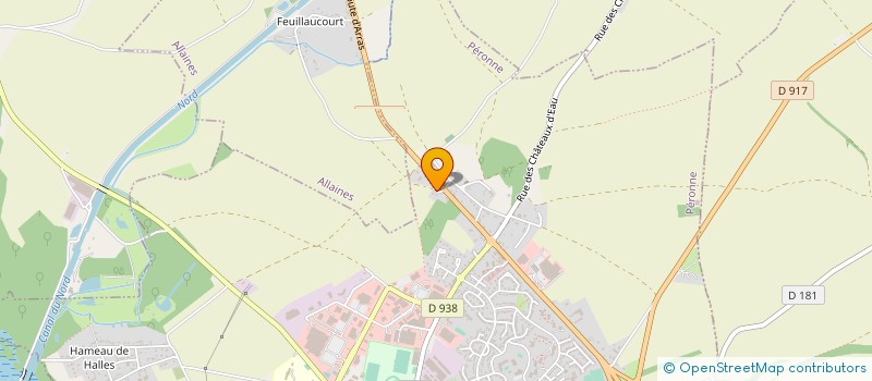 localisation de l'entreprise NOUVEAUX ETABLISSEMENTS FORMENTEL à CLERY-SUR-SOMME