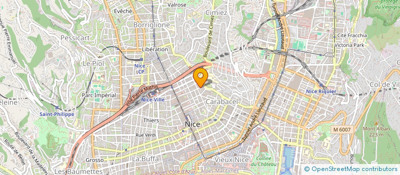 localisation de l'entreprise NOUVEAUX ETABLISSEMENTS FOSSAT à NICE