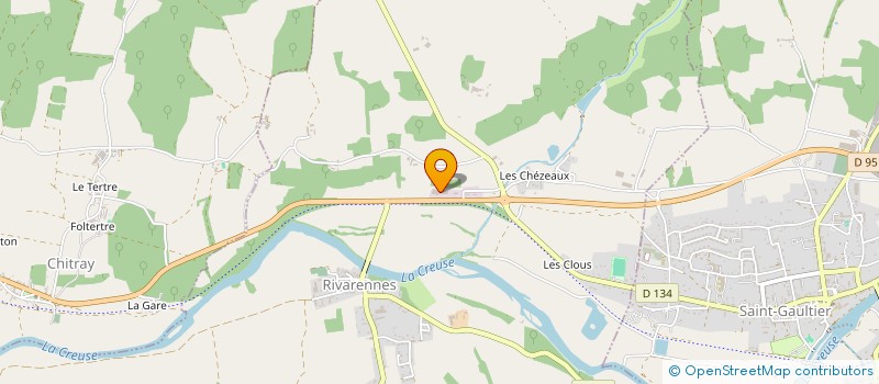 localisation de l'entreprise NOUVEAUX ETABLISSEMENTS REIGNOUX à RIVARENNES