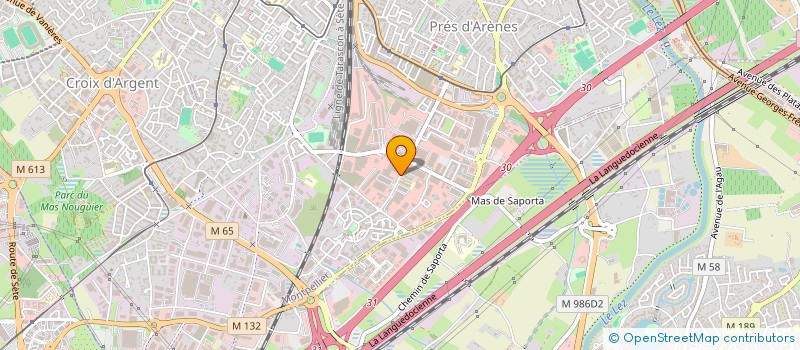 localisation de l'entreprise NOUVEAUX GARAGES MONTPELLIERAINS à MONTPELLIER