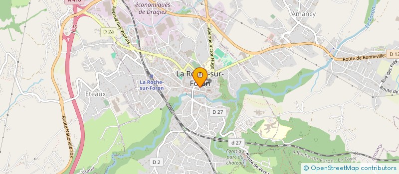 localisation de l'entreprise NOUVEAUX MONDES à LA ROCHE SUR FORON