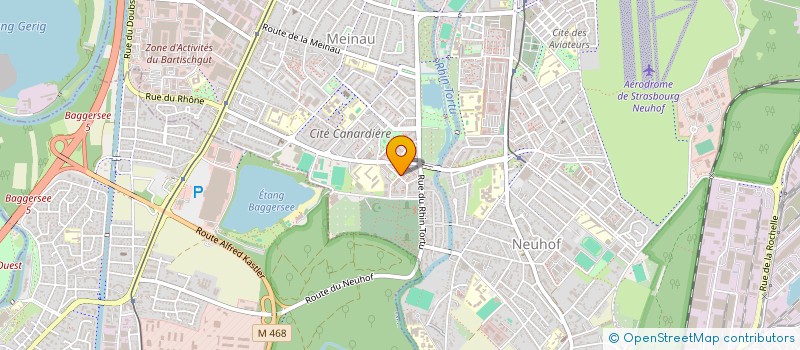 localisation de l'entreprise NOUVEAUX NOMADES à STRASBOURG