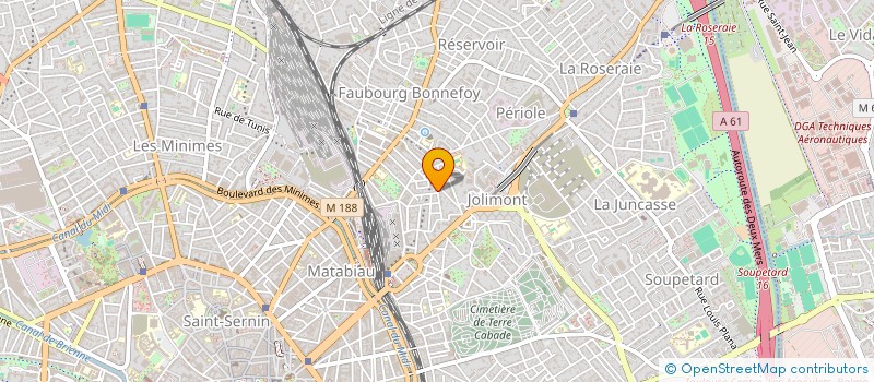 localisation de l'entreprise NOUVEAUX REPERES à TOULOUSE