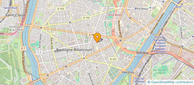 localisation de l'entreprise NOUVEAUX STANDARDS à BOULOGNE-BILLANCOURT