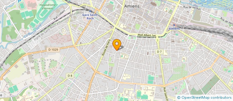 localisation de l'entreprise NOUVEAUX TALENTS  AMIENS