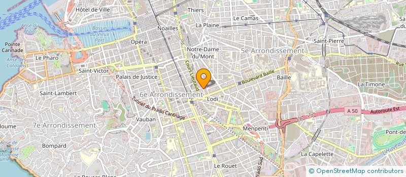 localisation de l'entreprise NOUVEAUX VISAGES à MARSEILLE