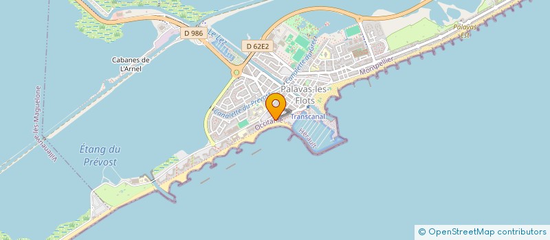 localisation de l'entreprise NOUVEL'ACQUEREUR à PALAVAS-LES-FLOTS