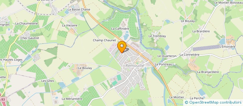 localisation de l'entreprise NOUVEL AIR  REMOUILLE