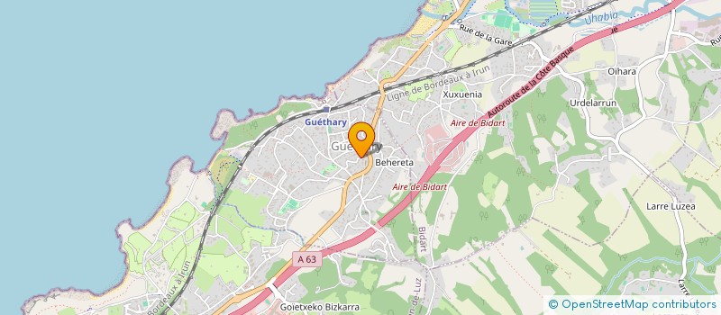 localisation de l'entreprise NOUVEL AIR  GUETHARY