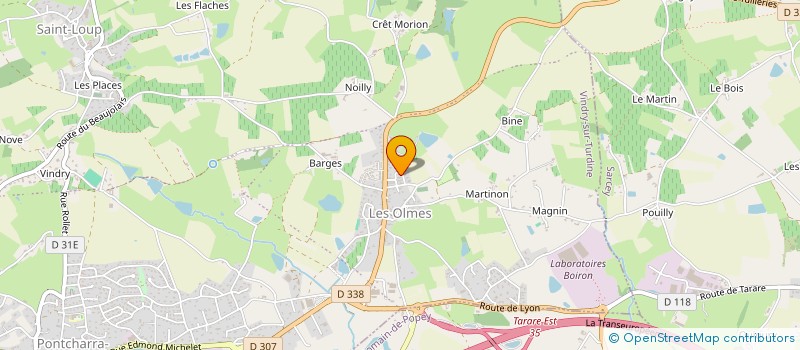 localisation de l'entreprise NOUVEL AIR à SARCEY
