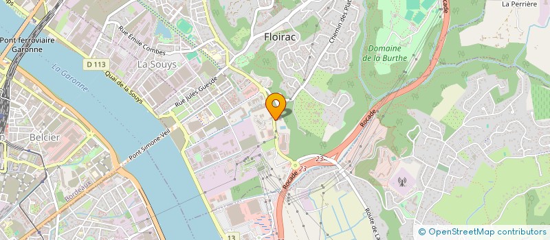 localisation de l'entreprise NOUVEL AIR  FLOIRAC