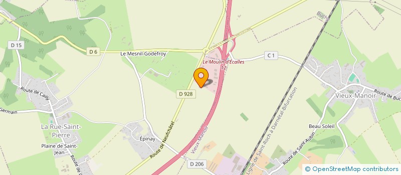 localisation de l'entreprise NOUVEL'AIR  LA RUE-SAINT-PIERRE