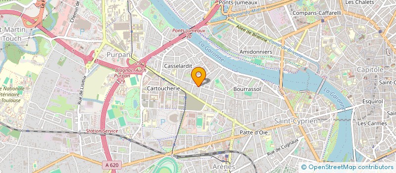 localisation de l'entreprise NOUVEL AN ASIATIQUE DE TOULOUSE à TOULOUSE