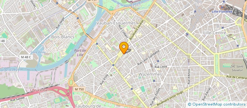 localisation de l'entreprise NOUVEL ART à LILLE
