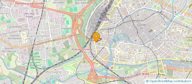 localisation de l'entreprise NOUVEL ASSAUT à STRASBOURG