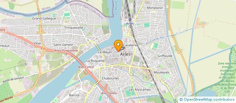 localisation de l'entreprise NOUVEL ATELIER D'ARCHITECTURE DE KAAN COSKUN  ARLES