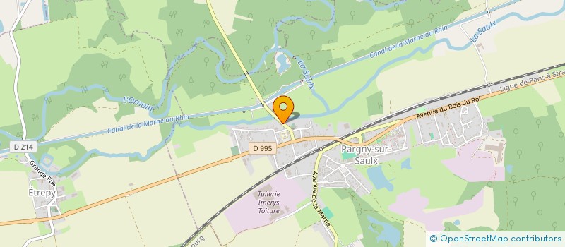 localisation de l'entreprise NOUVEL ATELIER DES TROIS CERFS à PARGNY-SUR-SAULX