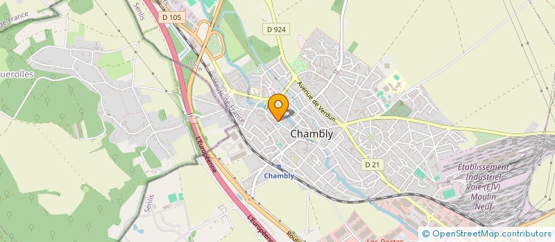 localisation de l'entreprise NOUVEL AVENIR COMMUNICATION TELEMATIQUE  CHAMBLY