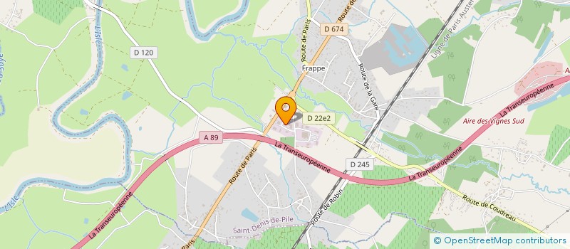 localisation de l'entreprise NOUVEL AXE  SAINT-DENIS-DE-PILE