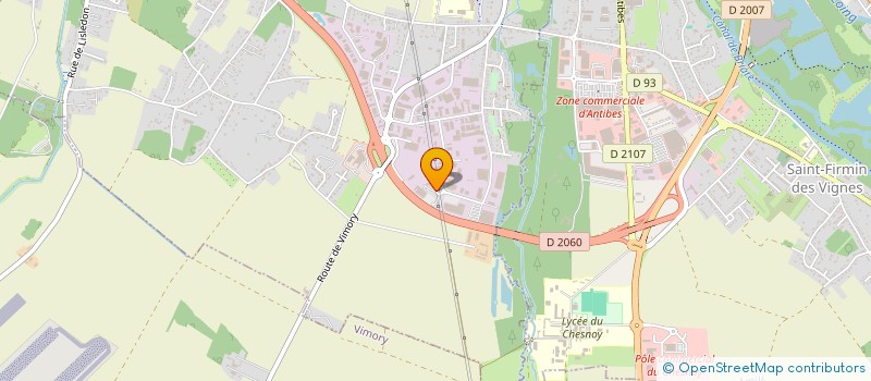 localisation de l'entreprise NOUVEL ECLAT à VILLEMANDEUR