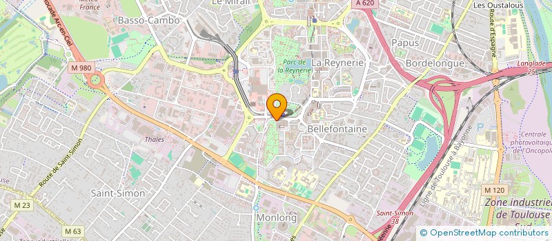 localisation de l'entreprise NOUVEL EDEN à TOULOUSE