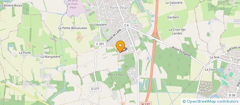 localisation de l'entreprise NOUVEL ELAN POUR PONT PEAN  PONT-PEAN