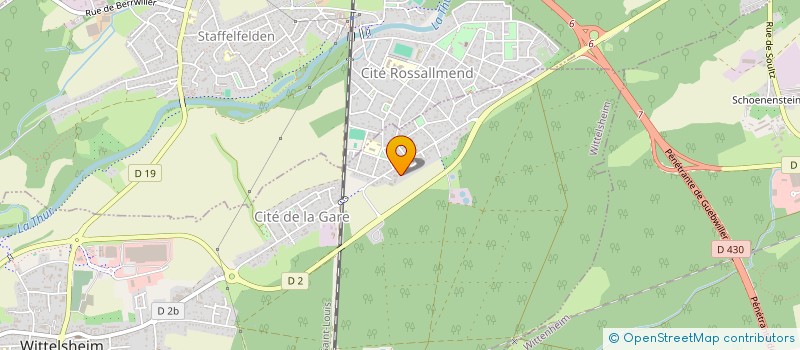 localisation de l'entreprise NOUVEL ELAN VERS L'AVENIR  KEMBS