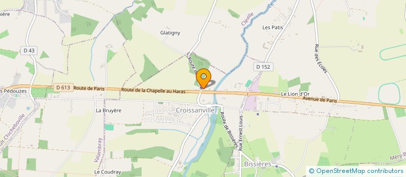 localisation de l'entreprise NOUVEL ENVIRONNEMENT HABITAT  MEZIDON VALLEE D'AUGE