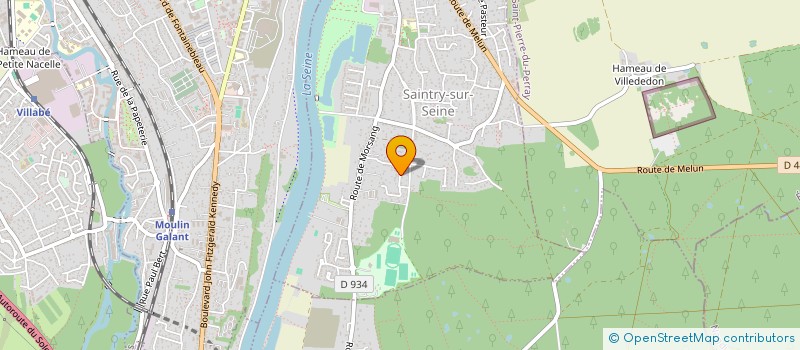 localisation de l'entreprise NOUVEL'ERE à SAINTRY-SUR-SEINE