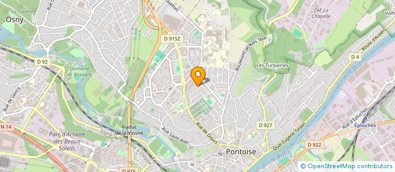 localisation de l'entreprise NOUVEL ERE  PONTOISE