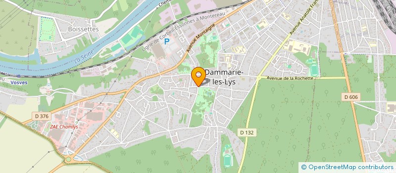 localisation de l'entreprise NOUVEL ERE WORKING à DAMMARIE-LES-LYS