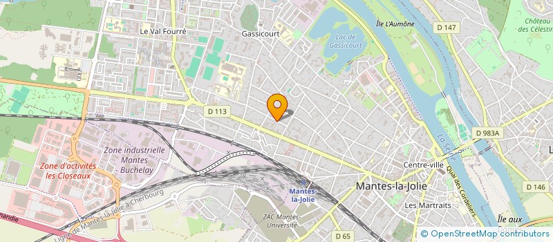 localisation de l'entreprise NOUVEL ESPOIR  MANTES-LA-JOLIE