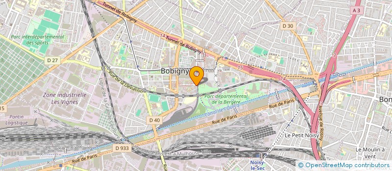 localisation de l'entreprise NOUVEL ESPOIR DES ENFANTS HAITIENS DEMUNIS (NEEHD) à BOBIGNY