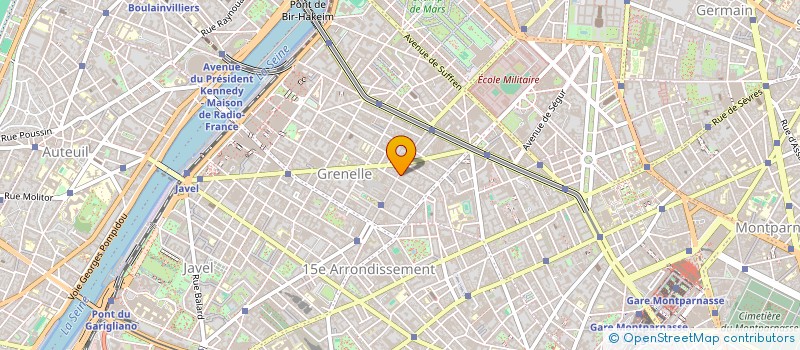 localisation de l'entreprise NOUVEL ESSOR FRANCAIS  PARIS