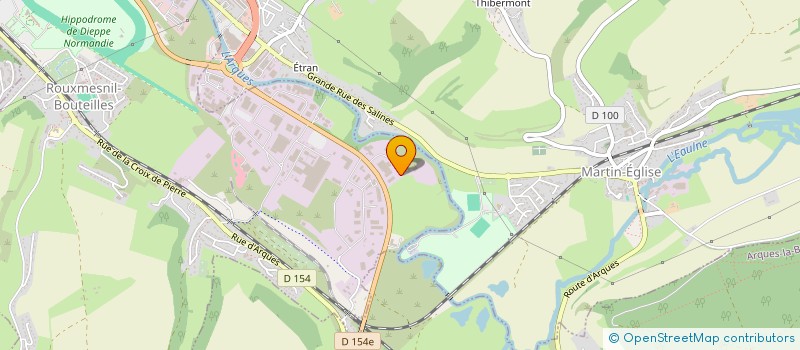 localisation de l'entreprise NOUVEL ETABLISSEMENT FRANCE FROID à MARTIN-EGLISE