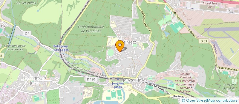 localisation de l'entreprise NOUVEL FABRICATIONS INDUSTRIELLES  JOUY-EN-JOSAS
