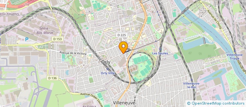 localisation de l'entreprise NOUVEL GARDIENNAGE PRIVE  ORLY