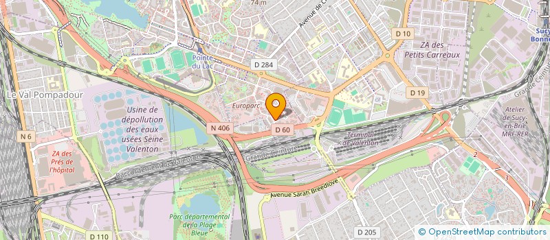 localisation de l'entreprise NOUVEL HABITAT DE FRANCE à CRETEIL