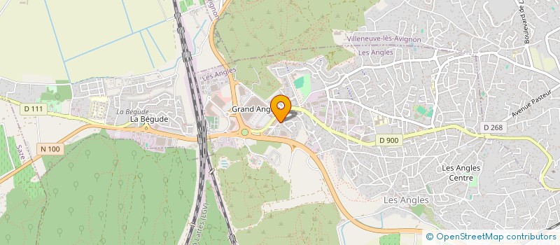 localisation de l'entreprise NOUVEL HABITAT PROMOTION  LES ANGLES