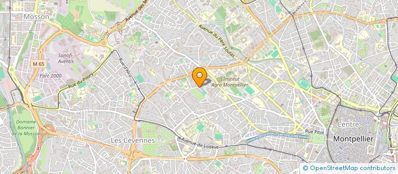 localisation de l'entreprise NOUVEL'HAIR à MONTPELLIER