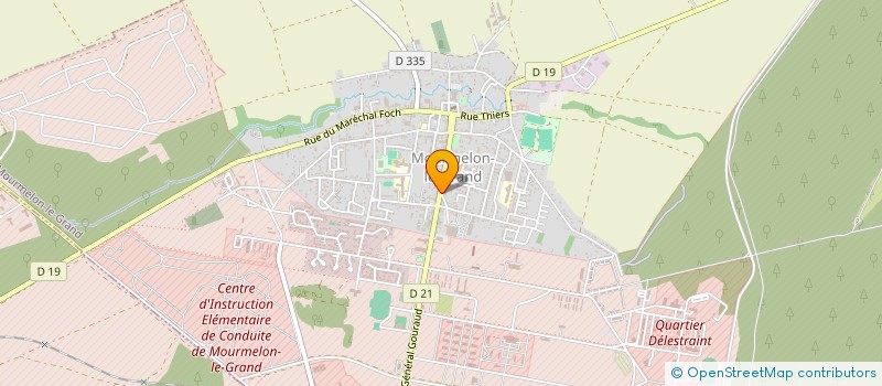 localisation de l'entreprise NOUVEL'HAIR BARBER SHOP  MOURMELON-LE-GRAND