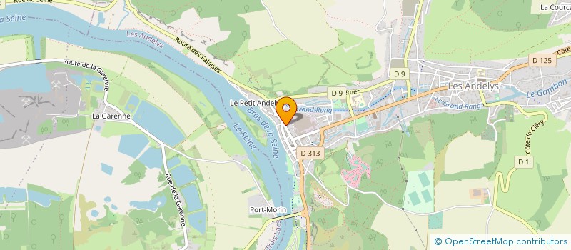 localisation de l'entreprise NOUVEL HOPITAL SAINT-JACQUES DES ANDELYS  LES ANDELYS